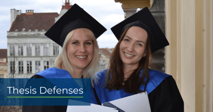 ESBM graduates successfully defended their final theses