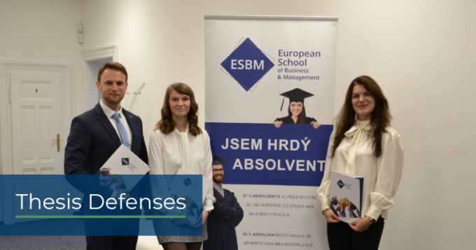 ESBM students defended their final theses